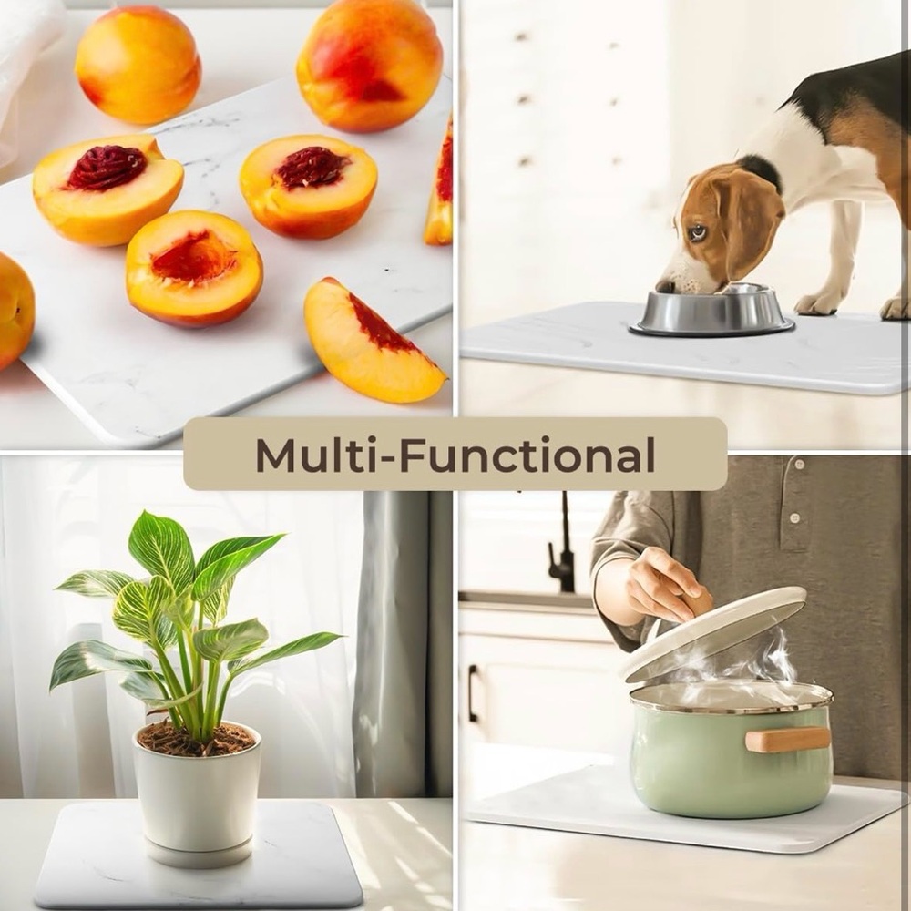 Stone Dish Drying Mat, new - Picture 5 of 8
